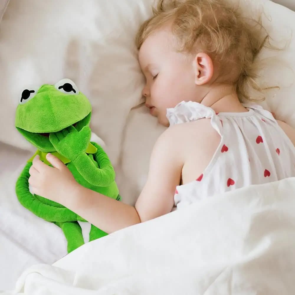 "60cm Plush Kermit Frog Sesame Street Muppets Doll - Birthday Toy for Kids"